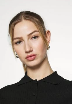 Monki Damen CAT - Hemdbluse - Black -Monki Verkäufe 2022 68d7506196834bf3a461db05d93214ab