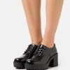 Monki Schnürpumps - Black | Damen