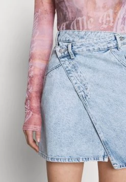 Monki Damen Minirock - Light Blue -Monki Verkäufe 2022 6a28c21d87a246da98d0e16125167ac6