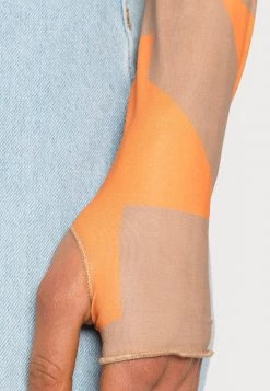 Monki Damen Langarmshirt - Orange Letters -Monki Verkäufe 2022 6beb751af29f48aa997ab2b55e84bd39