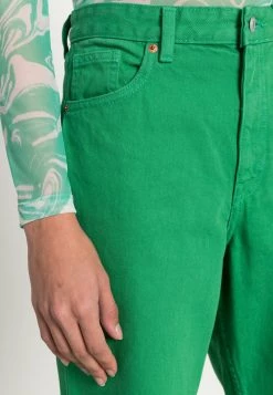 Monki Jeans Straight Leg - Green | Damen -Monki Verkäufe 2022 6c2e68fe9f4349459eb009aa9b8385f7