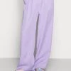 Monki Damen Stoffhose - Lilac