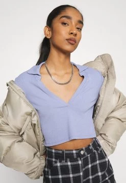 Monki Damen Langarmshirt - Blue -Monki Verkäufe 2022 6d280c6c2ee74ecb80e7614f59990ca4