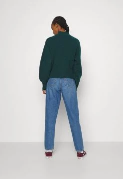 Monki Damen Strickpullover - Green Dark Melange -Monki Verkäufe 2022 6ee10164faaa4fff89d45ee1ccb720e8