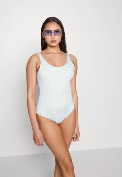 Monki Damen Badeanzug - Blue -Monki Verkäufe 2022 6ef0c05565944af8b2982ca5d3f6d633