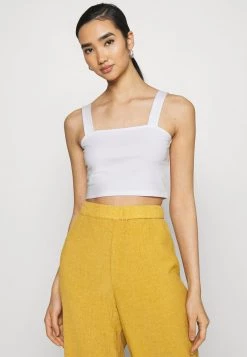 Monki Damen Top - Black Dark/sunflower/white -Monki Verkäufe 2022 6f231cdfcc6c45a398d367ffff988ddc
