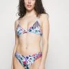Monki Damen Bikini - Green Medium/unique Tropixi