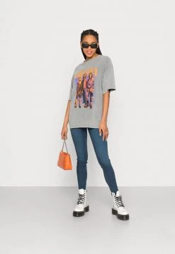 Monki Damen NOKIMI STORMY - Jeans Skinny Fit - Blue Medium Dusty -Monki Verkäufe 2022 71d08ff6087f41ec8a261e099e2efc42