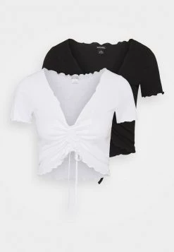Monki Damen 2 PACK - T-Shirt Print - Black + White 12 Monki Damen 2 PACK - T-Shirt Print - Black + White -Monki Verkäufe 2022 7228d21cbf46438d82af2b3600f0d5e8