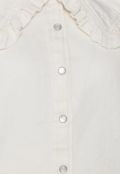 Monki Damen Bluse - White -Monki Verkäufe 2022 72881e8d6b2b45f3b4505f41a8b9667b