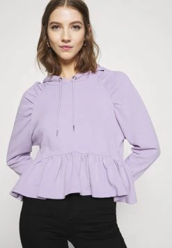 Monki Damen Kapuzenpullover - Lilac -Monki Verkäufe 2022 72d84abdc8f043a580f63d29883b1633