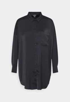 Monki Damen Hemdbluse - Black -Monki Verkäufe 2022 7355bf0e383c469792625ebb112ff6e2