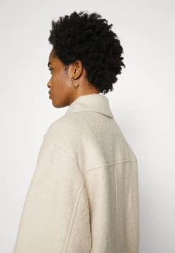 Monki Damen Klassischer Mantel - Beige -Monki Verkäufe 2022 735ff523ebed4288abc2a6f8611b2d52