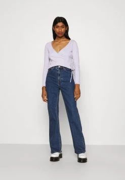 Monki Damen Langarmshirt - Lilac Purple Dusty Light Solid -Monki Verkäufe 2022 7378e6ca442a4c0190b5dd8a556dd1e0