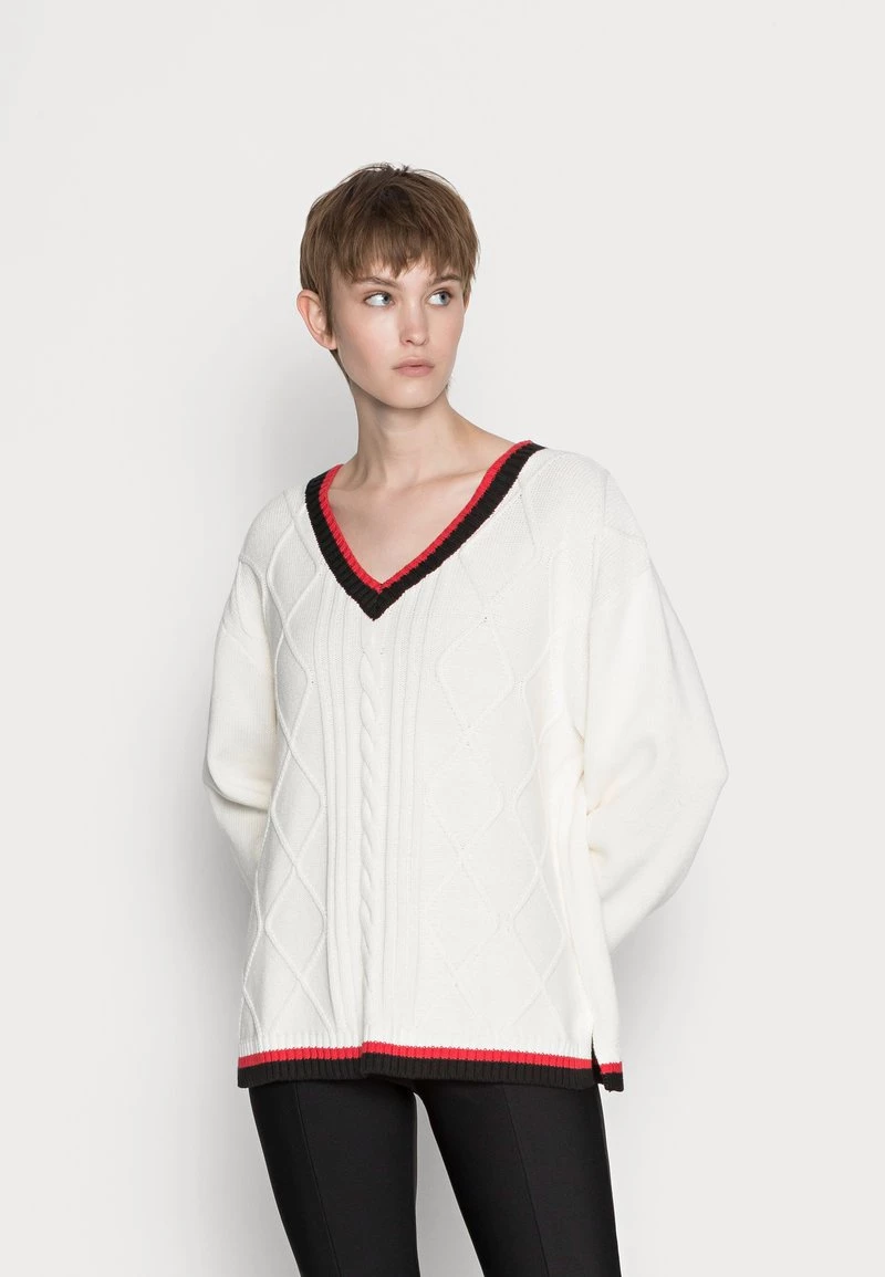 Monki Strickpullover - White Light | Damen 1 Monki Strickpullover - White Light | Damen