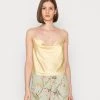 Monki Damen Top - Yellow