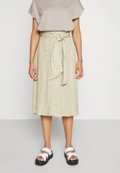 Monki Damen A-Linien-Rock - Beige