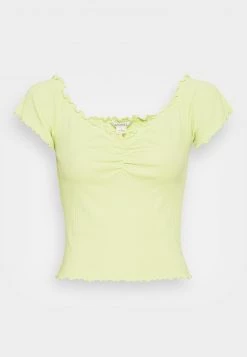Monki Damen T-Shirt Print - Lime Green -Monki Verkäufe 2022 76f248ee64bd4983983ae0f6218f8590