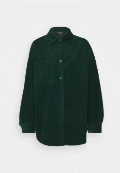 Monki Hemdbluse - Dark Green | Damen -Monki Verkäufe 2022 78499f24739a4010a540806e16c1c703