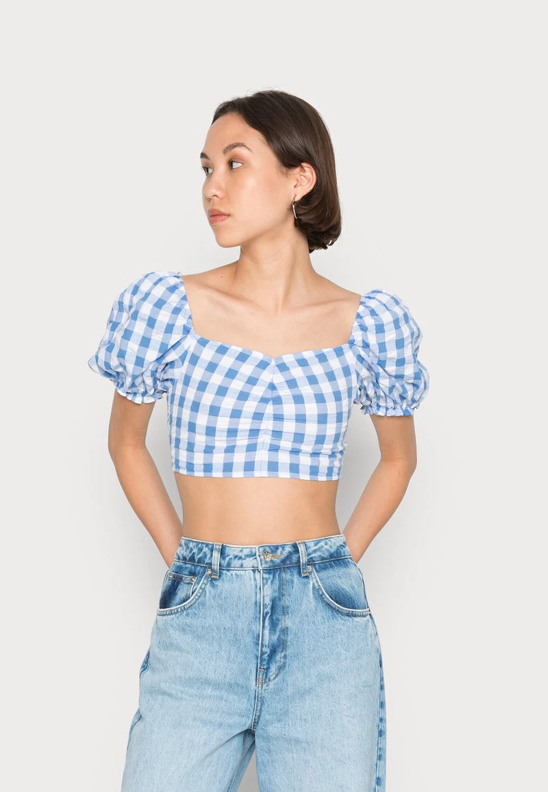 Monki Damen Bluse - Multi-coloured 1 Monki Damen Bluse - Multi-coloured