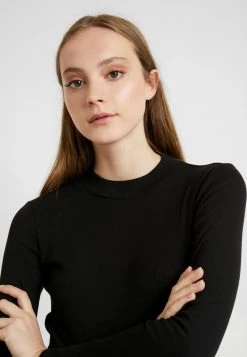 Monki Damen Langarmshirt - Black Dark -Monki Verkäufe 2022 796264de8aaf416e9de336a9ffab53dc