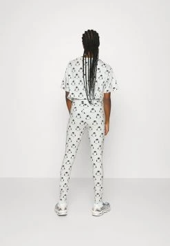 Monki Damen Leggings - Hosen - White -Monki Verkäufe 2022 796d4a49474c46c5974847b333969c9b