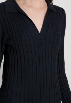 Monki Damen Strickkleid - Blue Dark -Monki Verkäufe 2022 7973a2b002f94084811f0391803afe06