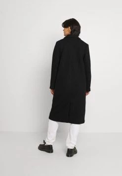 Monki Damen Klassischer Mantel - Black -Monki Verkäufe 2022 7a0546a188284f8292a2b4d909a5417c