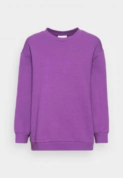 Monki Sweatshirt - Lilac Purple Bright | Damen -Monki Verkäufe 2022 7b1b49352ea84c5886e4105af72dde53