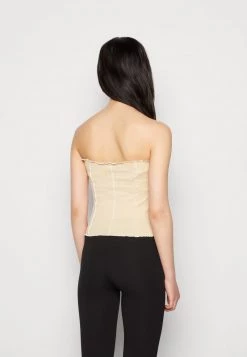 Monki Damen Top - Beige/dusty Light -Monki Verkäufe 2022 7bc3cec5a0f94e2194fa84c87a3a6be1