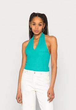 Monki Damen Top - Green Medium