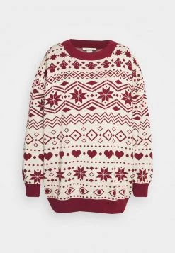 Monki Damen Strickpullover - Red Dark -Monki Verkäufe 2022 7ec4c59833bb4e7c8f3db13dc0b36643