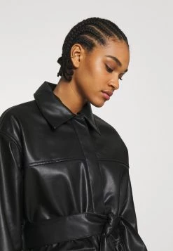 Monki Damen Kunstlederjacke - Black -Monki Verkäufe 2022 7edf14ea74864c04aa093c46c0836c92
