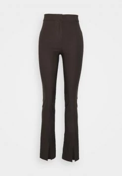 Monki Damen Stoffhose - Dark Brown -Monki Verkäufe 2022 7f5a9ef914b247b7abb060fe70c8b1be
