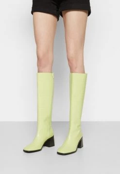 Monki Damen Stiefel - Green -Monki Verkäufe 2022 805519fdfc37494096bc733b3060fd05