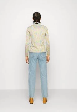 Monki Damen Langarmshirt - Retropastel -Monki Verkäufe 2022 80a99e99eeaf4887ad0e5725c3b2277f