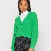 Monki Damen Strickjacke - Green