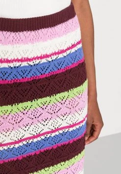 Monki Damen Maxirock - Colorful Stripe -Monki Verkäufe 2022 826ebac2255b4473b096fb4e47524a3e