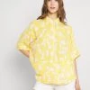 Monki Damen Hemdbluse - Yellow