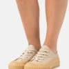 Monki Sneaker Low - Beige Medium Dusty | Damen