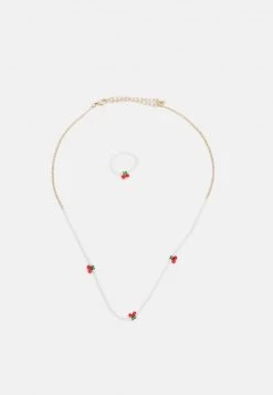Monki Damen CHERRY PACK SET - Ring - White