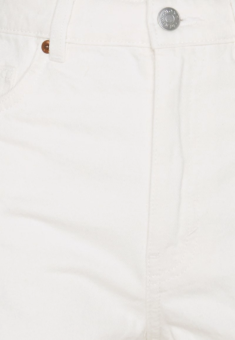 Monki Damen Jeans Shorts - Off White 6 Monki Damen Jeans Shorts - Off White – Bild 6