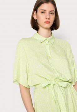 Monki Blusenkleid - Green | Damen -Monki Verkäufe 2022 82ead79911e3469684e04a3aedd8c404