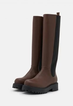 Monki Plateaustiefel - Brown Dark | Damen -Monki Verkäufe 2022 83634be1ea4e4efab5c01a7f5e62a46d