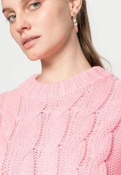 Monki Damen Strickpullover - Pink -Monki Verkäufe 2022 838660a127984df2a08f26c42995adda