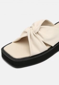 Monki Damen Pantolette Flach - White Dusty Light -Monki Verkäufe 2022 8388f550df7d4831878933efa3cf071e