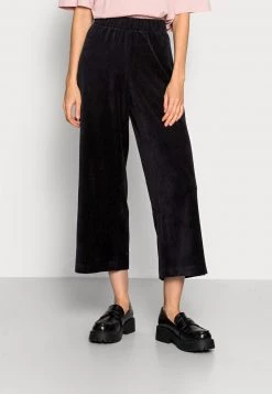 Monki Stoffhose - Black Dark | Damen