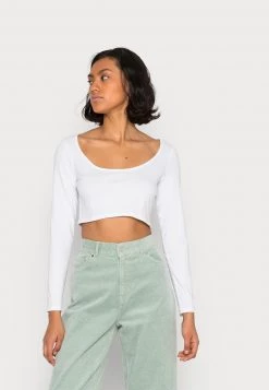 Monki Damen Langarmshirt - Lilac Purple Light/erantis/white -Monki Verkäufe 2022 866443f47e2e4dde8b8f7266c3df36ab