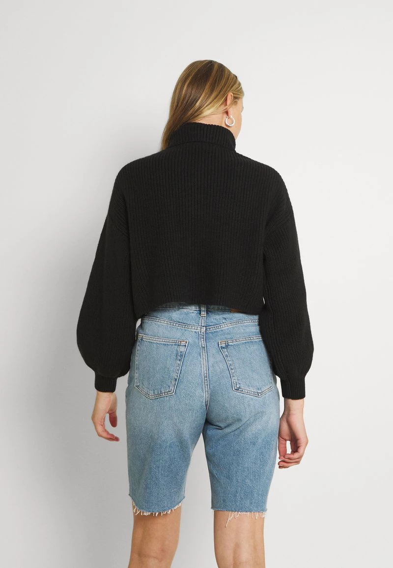 Monki Strickpullover - Black | Damen 3 Monki Strickpullover - Black | Damen – Bild 3