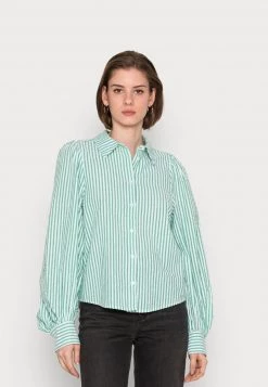 Monki Damen Hemdbluse - Green